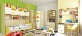 Детская комната Клаксон (Бежевый/корпус Клен) в Таврическом - tavricheskoe.katalogmebeli.com | фото 5