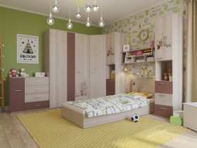 Детская комната Лимбо-1 в Таврическом - tavricheskoe.katalogmebeli.com | фото 2