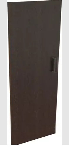 Дверь из ЛДСП к узкому стеллажу К-974. Ф Венге в Таврическом - tavricheskoe.katalogmebeli.com | фото