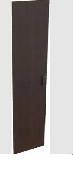 Дверь из ЛДСП к узкому стеллажу К-975. Ф Венге в Таврическом - tavricheskoe.katalogmebeli.com | фото