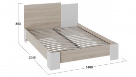 Кровать без ПМ «Сэнди» Тип 1 (без подъемного механизма) в Таврическом - tavricheskoe.katalogmebeli.com | фото 4