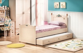 Кровать детская Балли 2-х уровневая (венге/белфорт) в Таврическом - tavricheskoe.katalogmebeli.com | фото 2