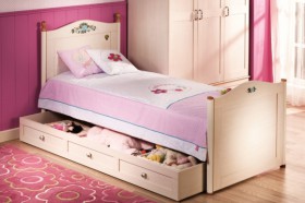 Кровать детская Балли 2-х уровневая (венге/белфорт) в Таврическом - tavricheskoe.katalogmebeli.com | фото 4