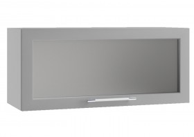 Гарда ПГС 800 шкаф верхний горизонтальный со стеклом Ваниль в Таврическом - tavricheskoe.katalogmebeli.com | фото