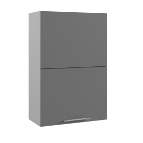 Гарда ВПГПМ 600 шкаф верхний высокий Blum Aventos (Ваниль/корпус Серый) в Таврическом - tavricheskoe.katalogmebeli.com | фото