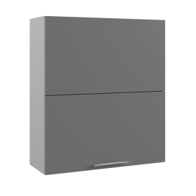 Гарда ВПГПМ 800 шкаф верхний высокий Blum Aventos (Ваниль/корпус Серый) в Таврическом - tavricheskoe.katalogmebeli.com | фото