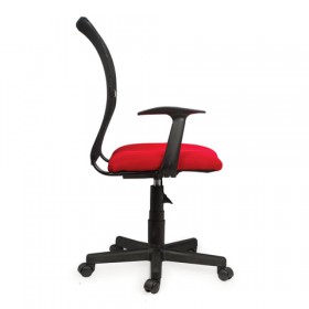 Кресло BRABIX Spring MG-307 (красно-черный) в Таврическом - tavricheskoe.katalogmebeli.com | фото 3