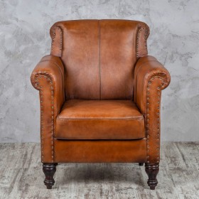 Кресло кожаное Лофт Чарльз в Таврическом - tavricheskoe.katalogmebeli.com | фото 4