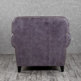 Кресло кожаное Элегант (Фиолетовый) в Таврическом - tavricheskoe.katalogmebeli.com | фото 7