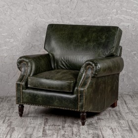 Кресло кожаное Лофт Аристократ (ширина 1070 мм) в Таврическом - tavricheskoe.katalogmebeli.com | фото