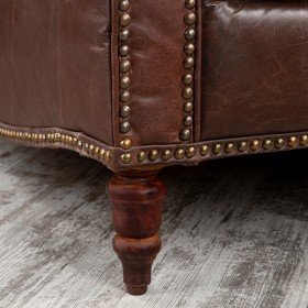 Кресло кожаное Лофт Аристократ (ширина 1100 мм) в Таврическом - tavricheskoe.katalogmebeli.com | фото 3