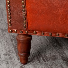 Кресло кожаное Лофт Аристократ (кожа буйвола) в Таврическом - tavricheskoe.katalogmebeli.com | фото 4