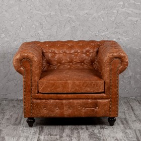 Кресло кожаное Лофт Честер (кожа буйвола) в Таврическом - tavricheskoe.katalogmebeli.com | фото 7