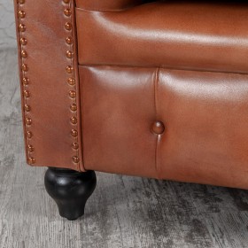 Кресло кожаное Лофт Честер (кожа) в Таврическом - tavricheskoe.katalogmebeli.com | фото 5