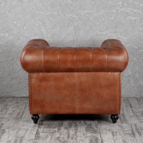 Кресло кожаное Лофт Честер (кожа) в Таврическом - tavricheskoe.katalogmebeli.com | фото 7