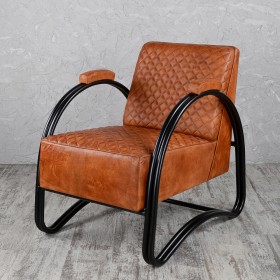Кресло кожаное Лофт Стайл в Таврическом - tavricheskoe.katalogmebeli.com | фото
