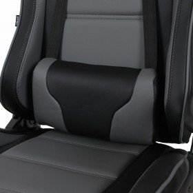 Кресло компьютерное BRABIX GT Racer GM-100 (черный, серое) в Таврическом - tavricheskoe.katalogmebeli.com | фото 3