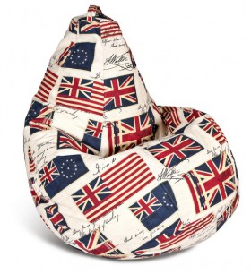 Кресло-мешок Британский Флаг в Таврическом - tavricheskoe.katalogmebeli.com | фото 1