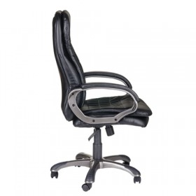 Кресло офисное BRABIX Omega EX-589 (черное) в Таврическом - tavricheskoe.katalogmebeli.com | фото 2