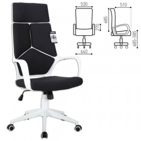 Кресло офисное BRABIX Prime EX-515 (черная ткань) в Таврическом - tavricheskoe.katalogmebeli.com | фото