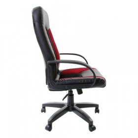 Кресло офисное BRABIX Strike EX-525 (черно-красный) в Таврическом - tavricheskoe.katalogmebeli.com | фото 4