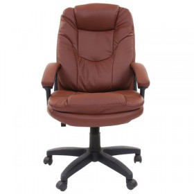 Кресло офисное BRABIX Trend EX-568 (коричневый) в Таврическом - tavricheskoe.katalogmebeli.com | фото 3