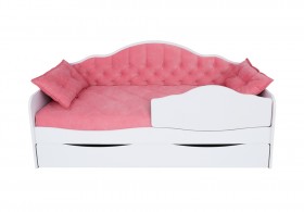 Кровать 170 серии Иллюзия Лайт 1 ящик 89 Розовый (подушки) в Таврическом - tavricheskoe.katalogmebeli.com | фото