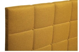 Кровать "Диана" ш. 1400 (Н=1010мм) (жаккард горчица) в Таврическом - tavricheskoe.katalogmebeli.com | фото 5