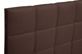 Кровать "Диана" ш. 1400 (Н=1010мм) (жаккард шоколад) в Таврическом - tavricheskoe.katalogmebeli.com | фото 5