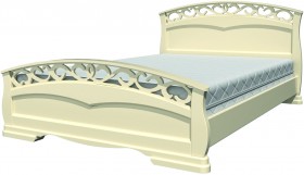 Кровать Грация-1 из массива сосны 1400*2000 Орех в Таврическом - tavricheskoe.katalogmebeli.com | фото 21