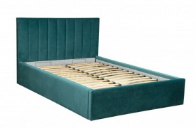 Кровать "Юнона" ш. 1600 (Н=1020мм) (ягуар океан) в Таврическом - tavricheskoe.katalogmebeli.com | фото