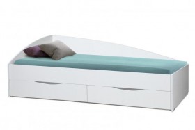 Кровать одинарная "Фея-3" (асимм.) (1900х800) в Таврическом - tavricheskoe.katalogmebeli.com | фото