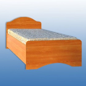 Кровать одинарная с ящиками 800-1 без матраса (круглые спинки) Вишня Оксфорд в Таврическом - tavricheskoe.katalogmebeli.com | фото 2