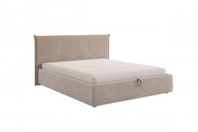 Кровать с подъемным механизмом Лада 160х200 см (графит (велюр)) в Таврическом - tavricheskoe.katalogmebeli.com | фото