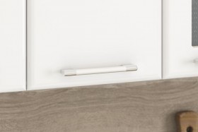 Кухонный гарнитур "Яна 1.6" белый/белый Кофе/зебрано в Таврическом - tavricheskoe.katalogmebeli.com | фото 4