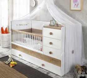 NATURA BABY Детская кровать-трансформер 20.31.1015.00 в Таврическом - tavricheskoe.katalogmebeli.com | фото 1
