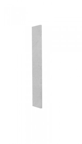 Панель торцевая (для шкафа верхнего торцевого) ПТ 400 Лофт (Штукатурка белая) в Таврическом - tavricheskoe.katalogmebeli.com | фото
