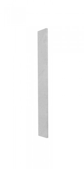 Панель торцевая (для шкафа верхнего торцевого высокого) ВПТ 400 Лофт (Штукатурка белая) в Таврическом - tavricheskoe.katalogmebeli.com | фото