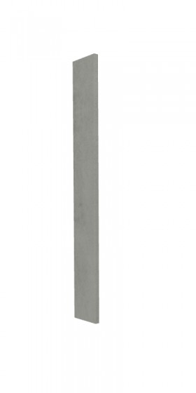 Панель торцевая ВПТ 400 Лофт (для шкафа торцевого верхнего) Бетон светлый в Таврическом - tavricheskoe.katalogmebeli.com | фото