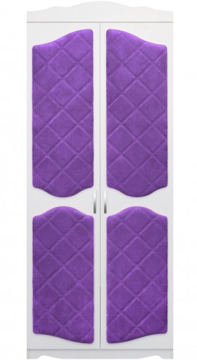 Шкаф 2-х створчатый серии Иллюзия 32 фиолетовый в Таврическом - tavricheskoe.katalogmebeli.com | фото