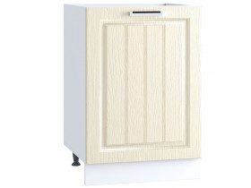 Шкаф нижний под мойку 500, ШНМ 500 (Клен кремовый/корпус белый) в Таврическом - tavricheskoe.katalogmebeli.com | фото