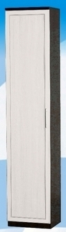 Шкаф высокий ДЛЯ ГОСТИНОЙ ШВ-450 Венге/Дуб выбеленный в Таврическом - tavricheskoe.katalogmebeli.com | фото 1