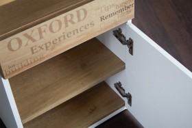 Стол с ящиками «Оксфорд» (Ривьера/Белый с рисунком) в Таврическом - tavricheskoe.katalogmebeli.com | фото 10