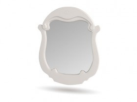 Зеркало настенное Мария (Белый глянец) в Таврическом - tavricheskoe.katalogmebeli.com | фото